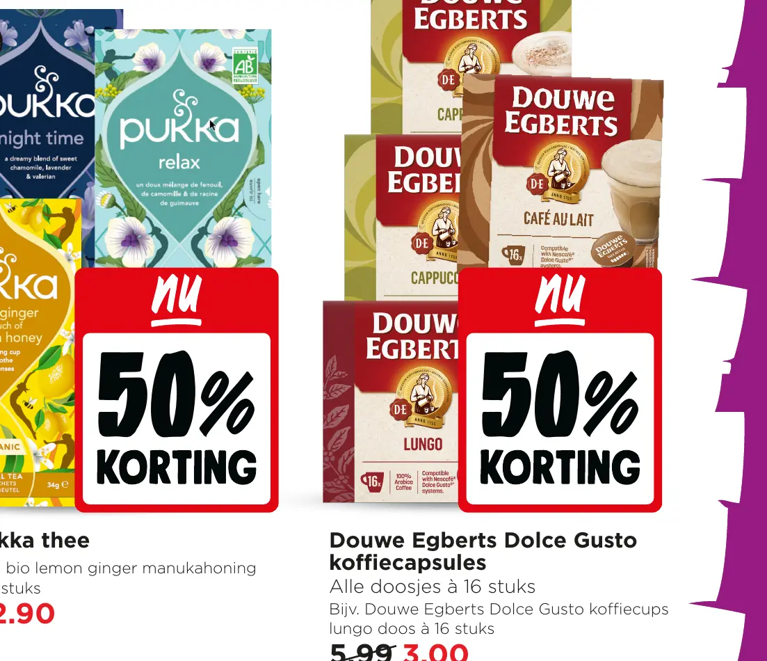 Alle Pukka thee