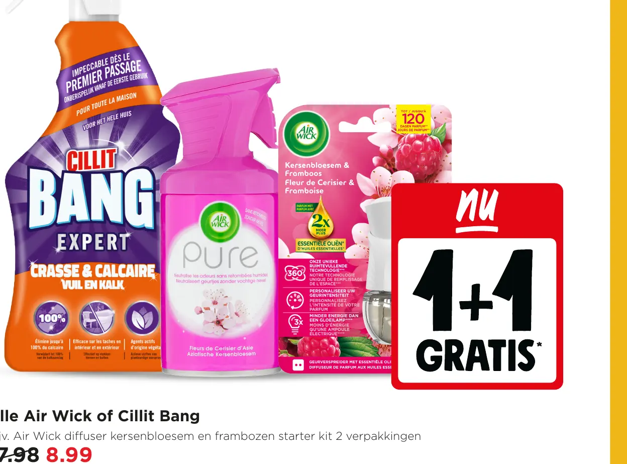 Alle Air Wick of Cillit Bang