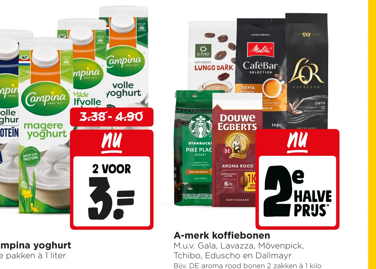 Campina yoghurt