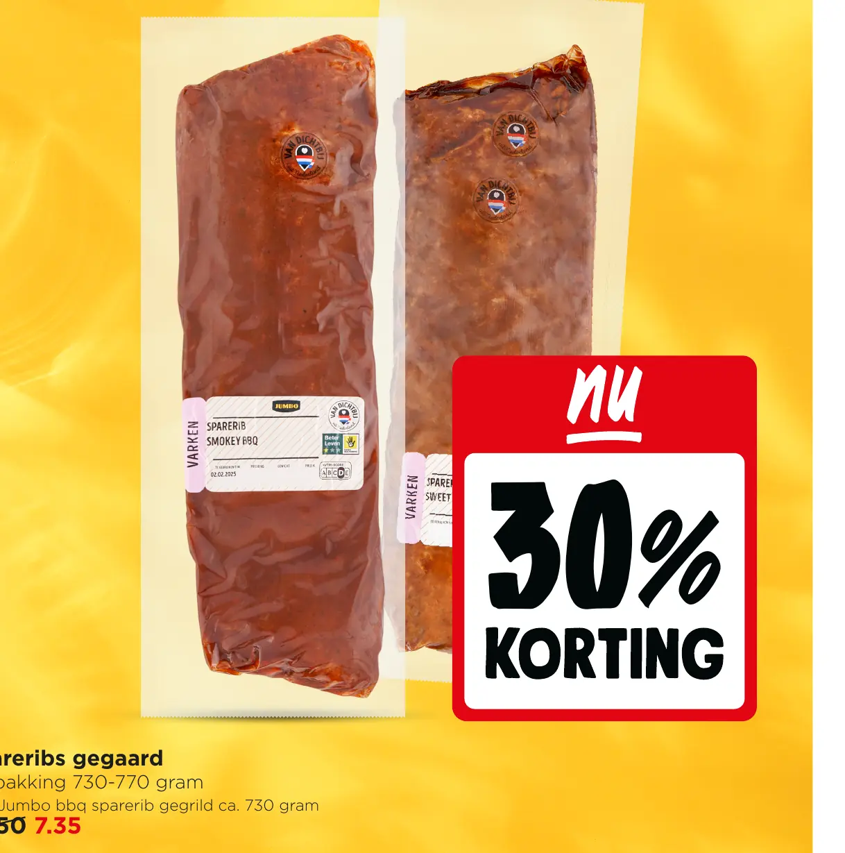 Spareribs gegaard