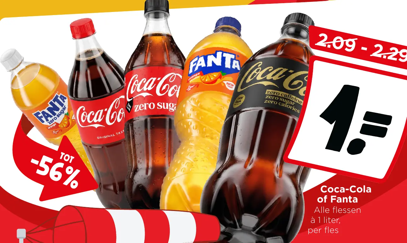 Coca-Cola of Fanta