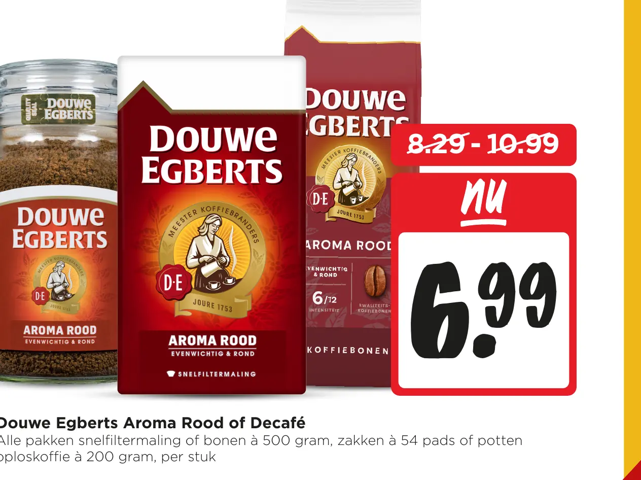 Douwe Egberts Aroma Rood of Decafé