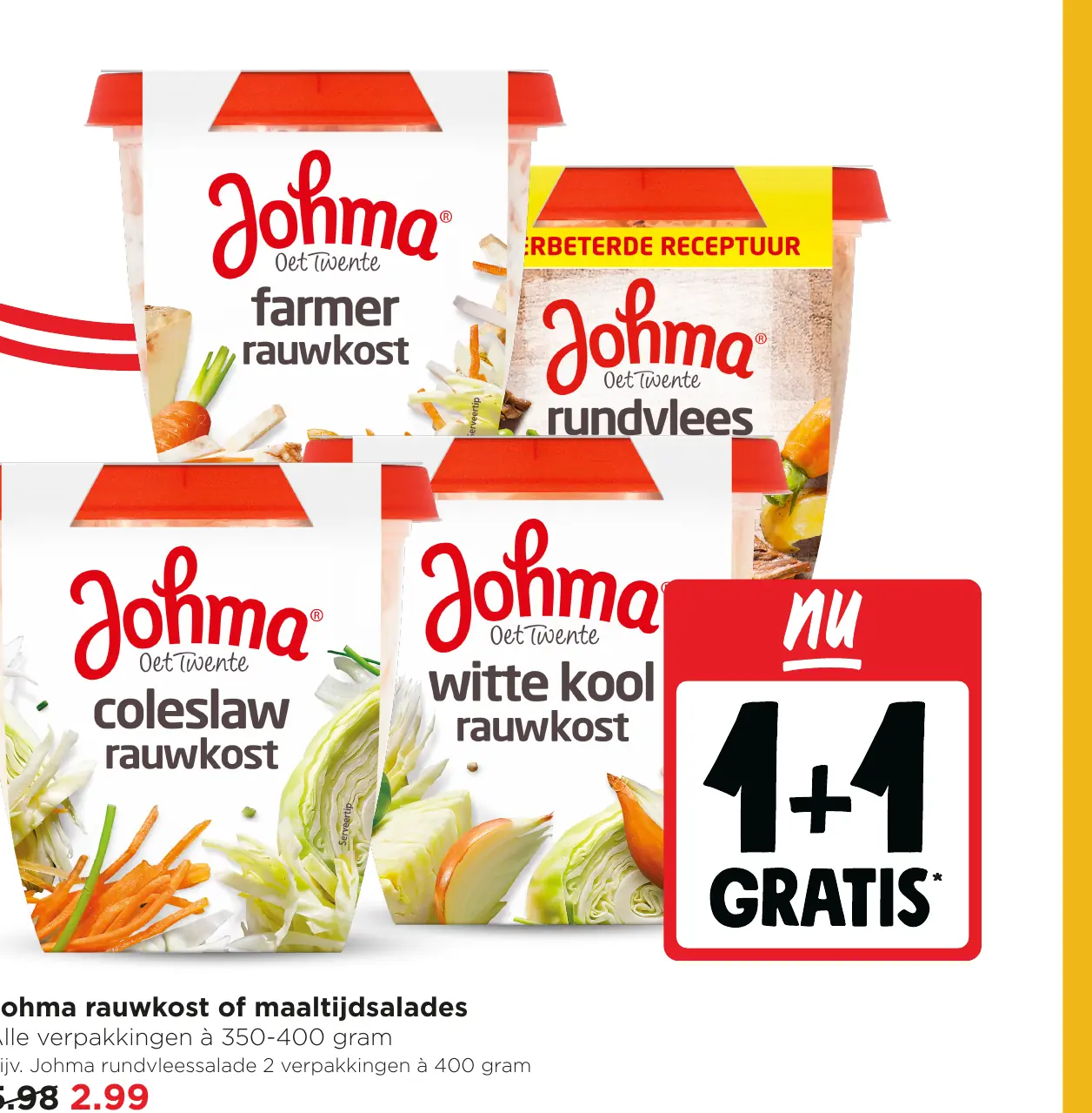 Johma rauwkost of maaltijdsalades