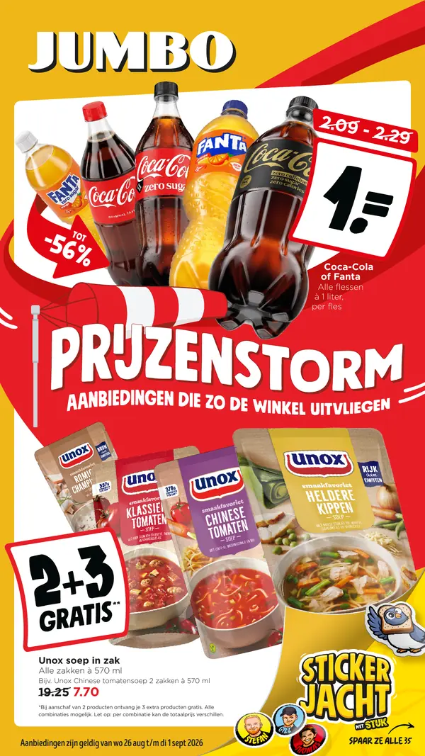Cover van de Jumbo folder Actiefolder week 35
