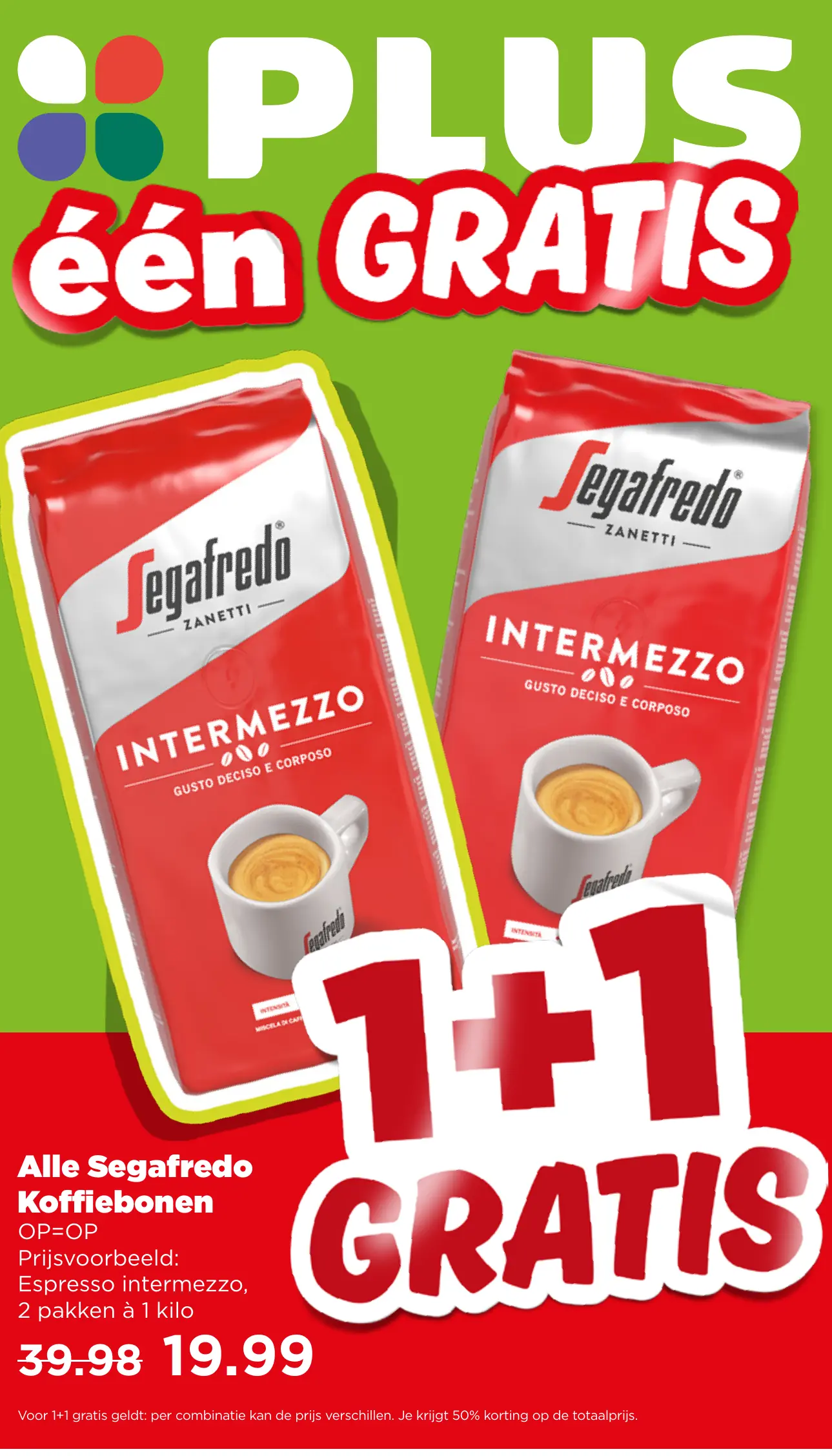 Alle Segafredo Koffiebonen — 1+1 gratis