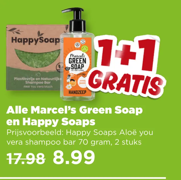 Alle Marcel's Green Soap en Happy Soaps