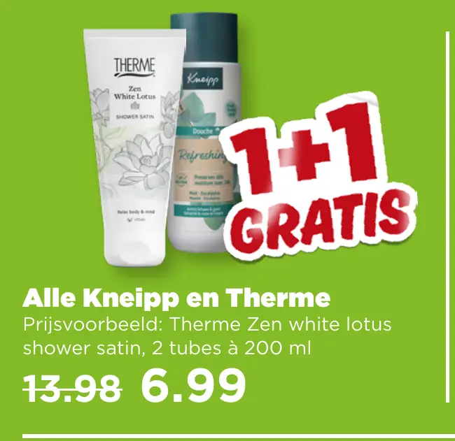 Alle Kneipp en Therme