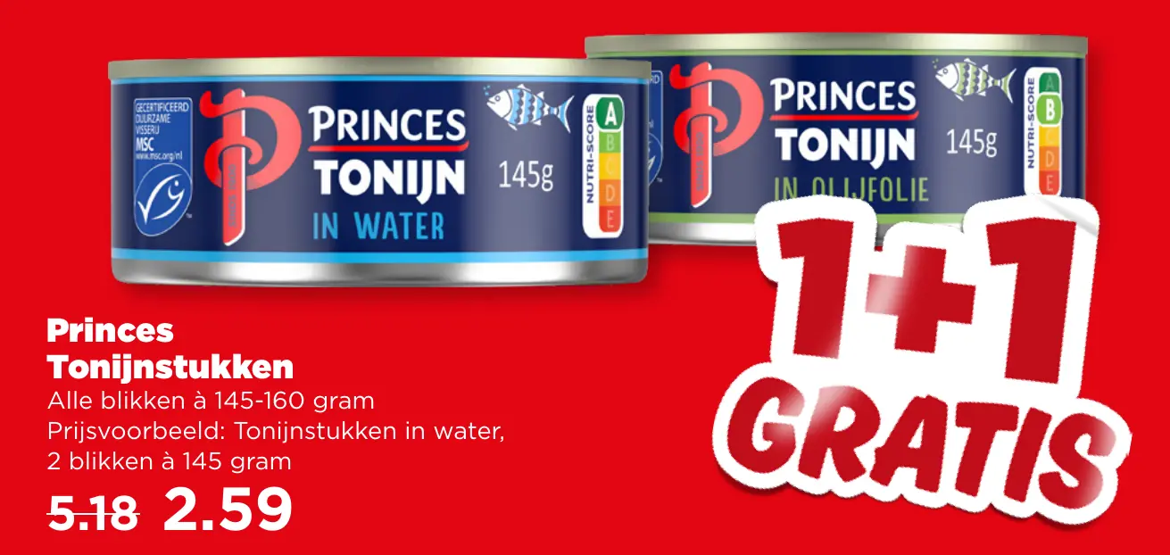Princes Tonijnstukken