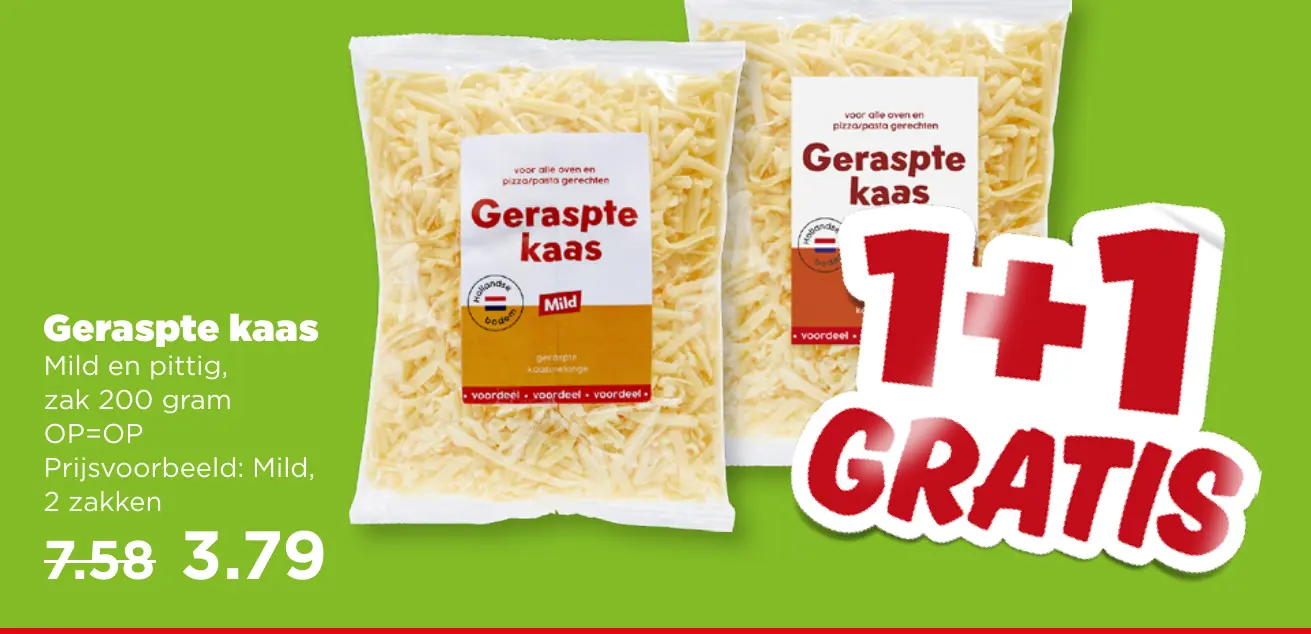 Geraspte kaas