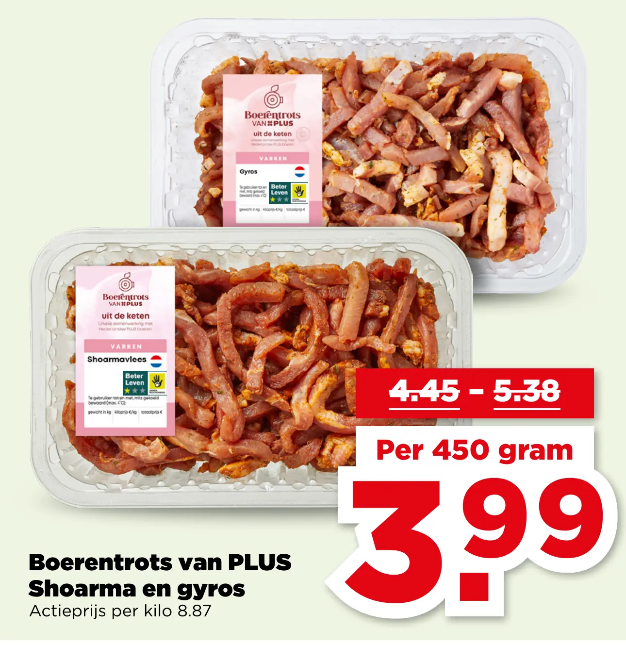 Boerentrots van PLUS Shoarma en gyros