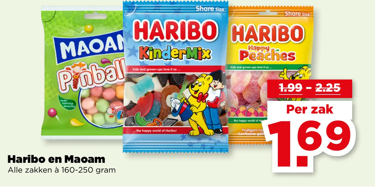 Haribo en Maoam