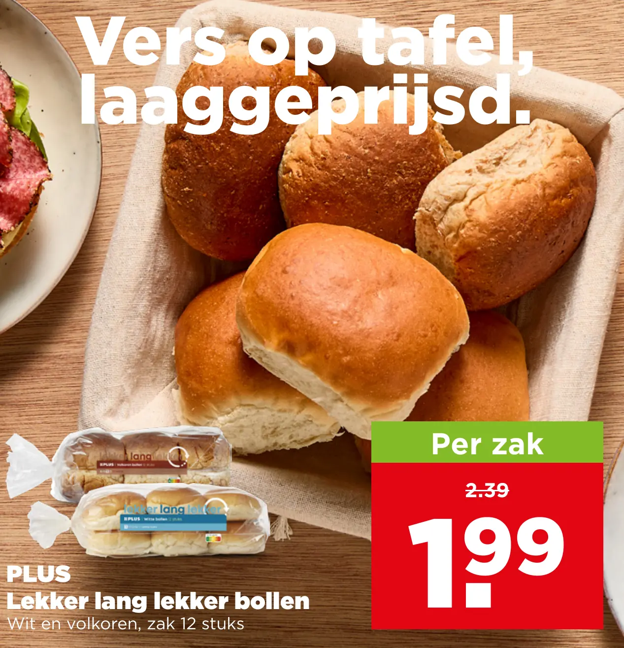PLUS Lekker lang lekker bollen