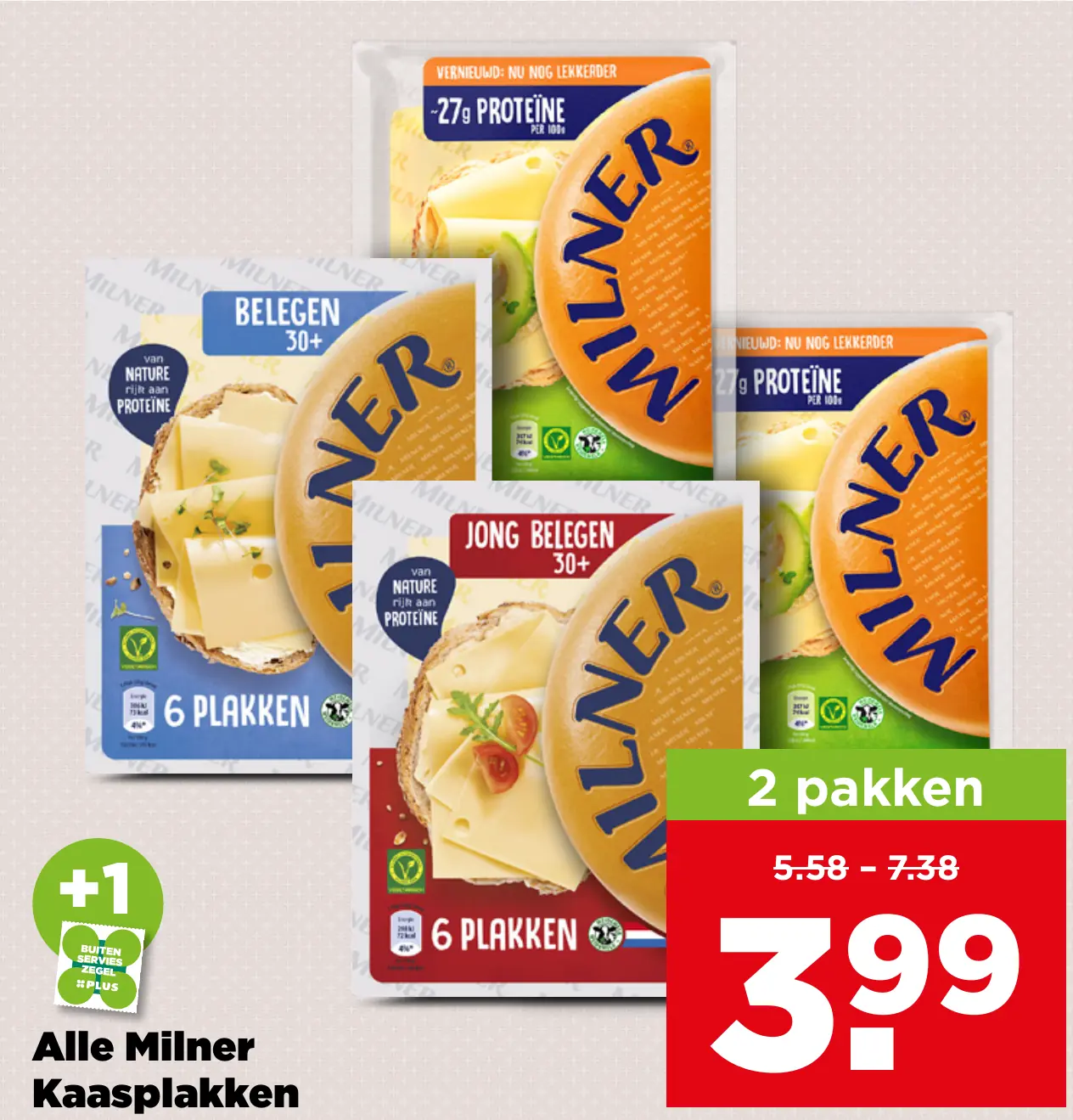 Alle Milner Kaasplakken