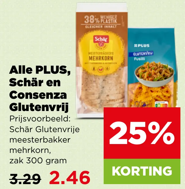 Alle PLUS Schär en Consenza Glutenvrij