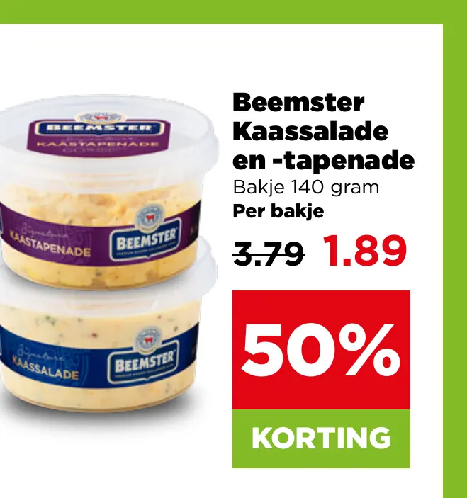 Beemster Kaassalade en -tapenade