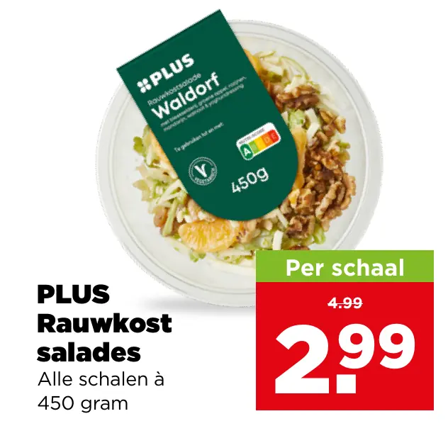 PLUS Rauwkos tsalades