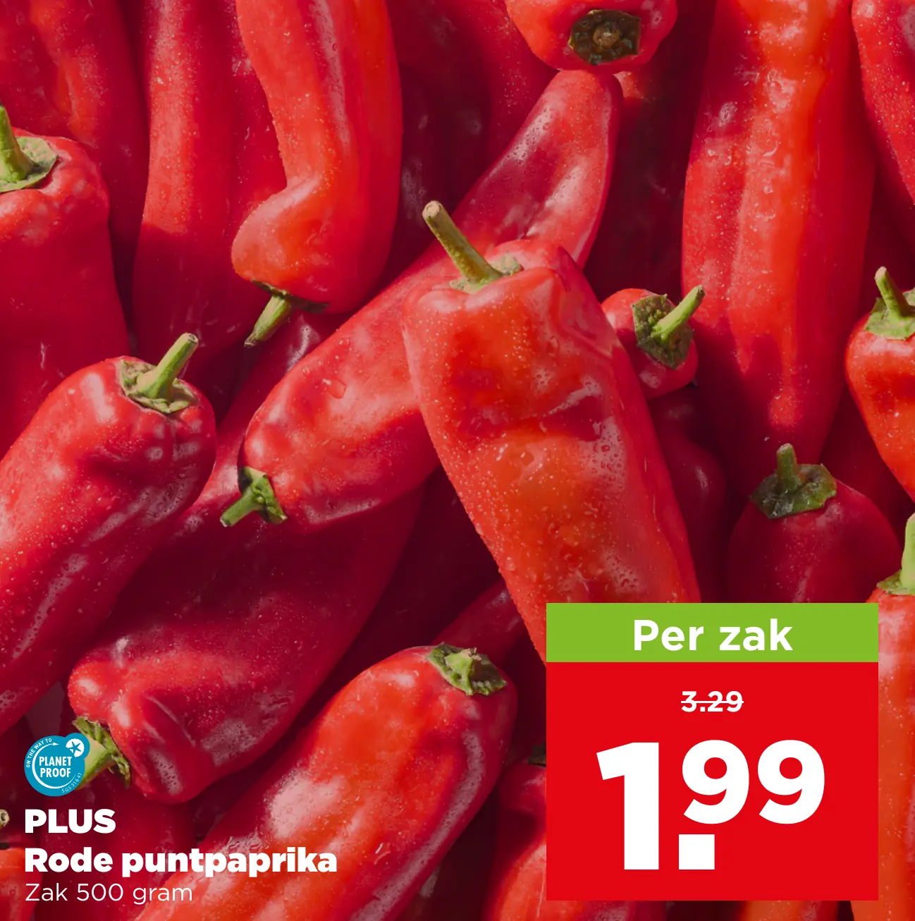 PLUS Rode puntpaprika