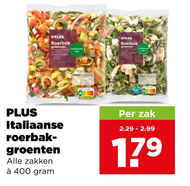 PLUS Italiaanse roerbakgroenten