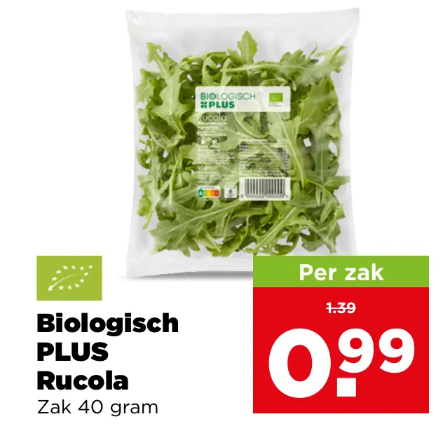 Biologisch PLUS Rucola