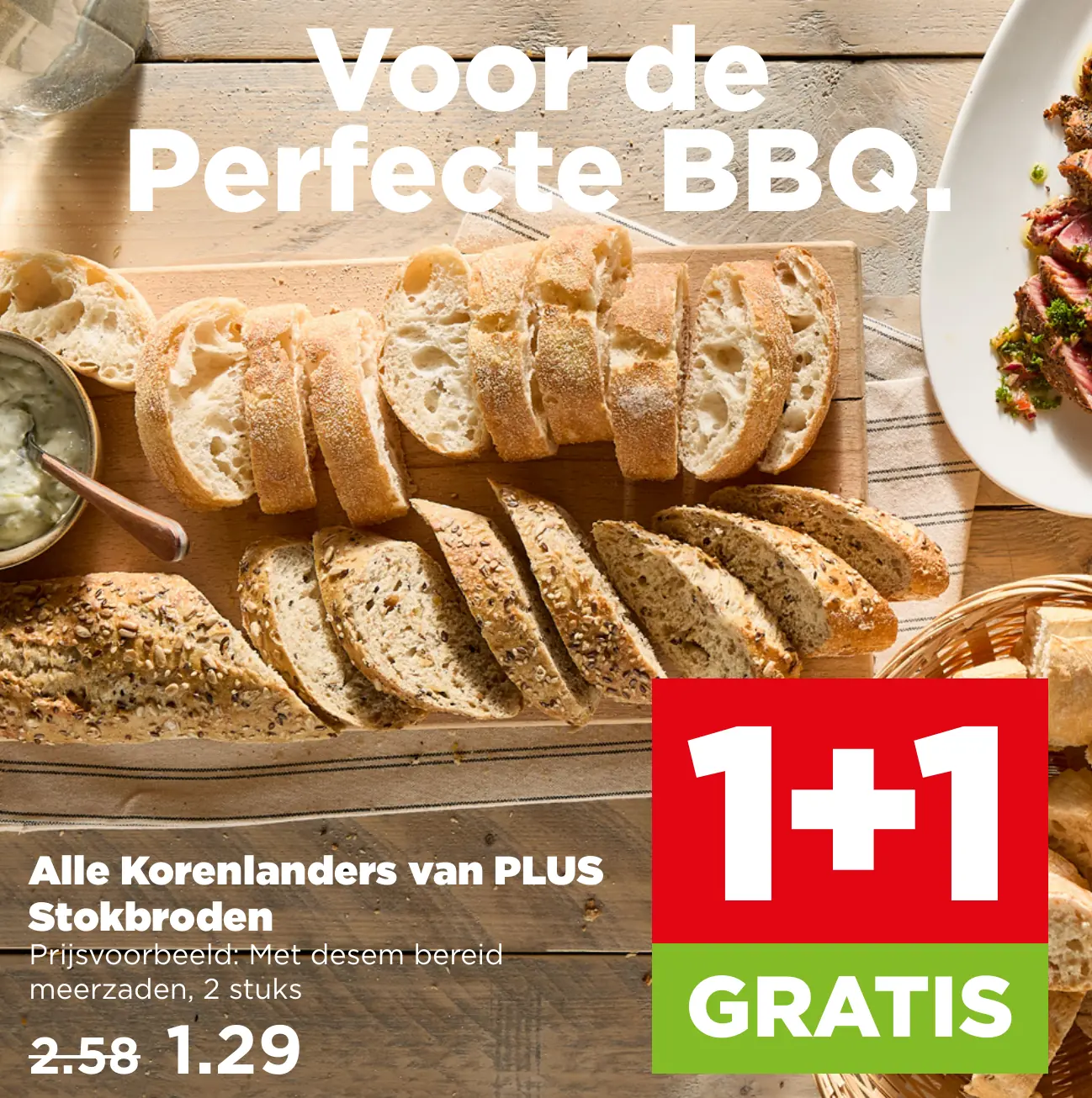 Alle Korenlanders van PLUS Stokbroden