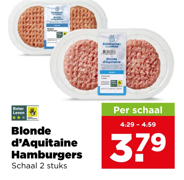 Blonde d'Aquitaine Hamburgers
