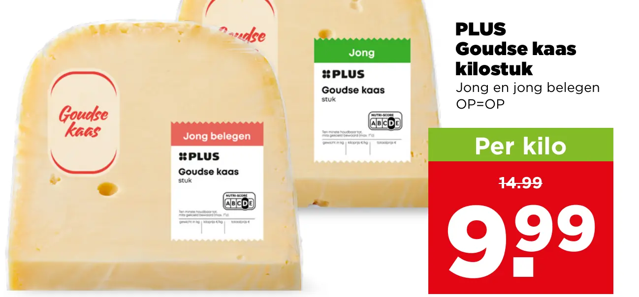 PLUS Goudse kaas kilostuk