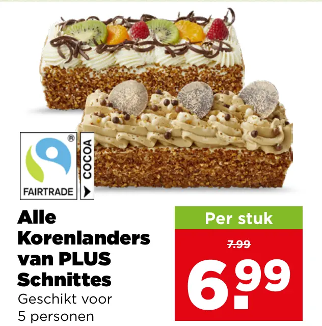 Alle Korenlanders van PLUS Schnittes