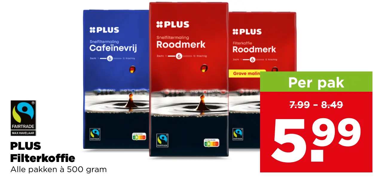 PLUS Filterkoffie