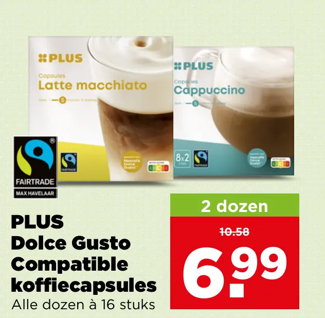 PLUS Dolce Gusto Compatible koffiecapsules