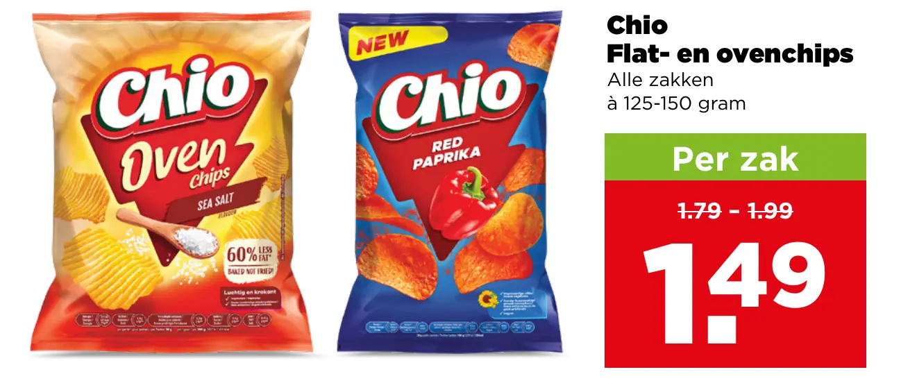 Chio Flat- en ovenchips