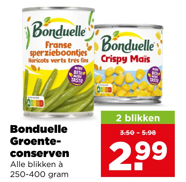Bonduelle Groente-conserven