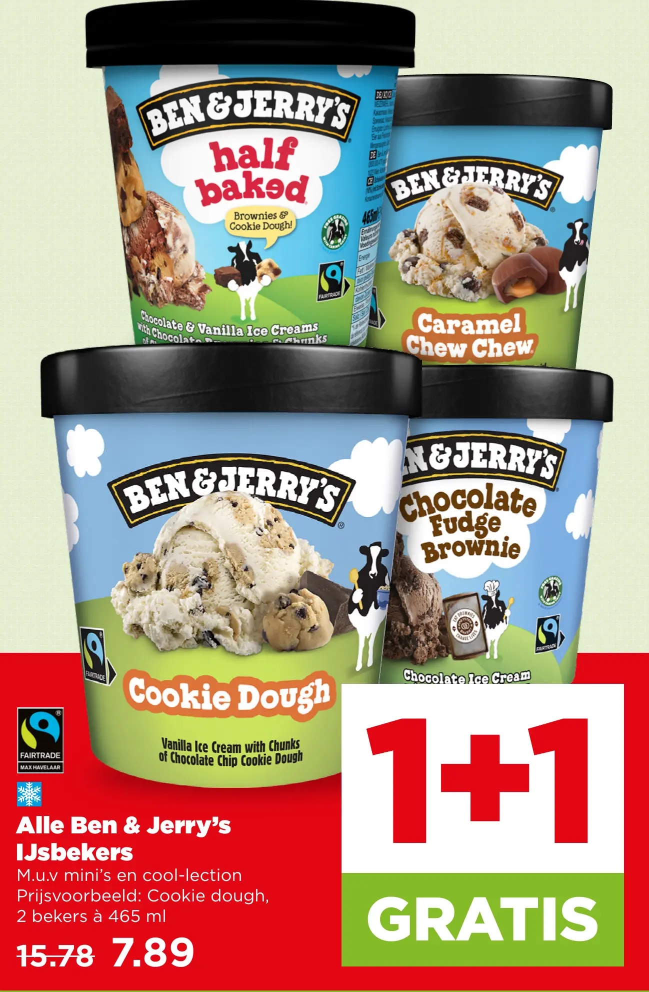 Alle Ben & Jerry's IJsbekers
