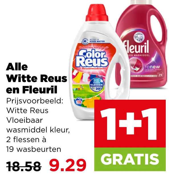 Alle Witte Reus en Fleuril