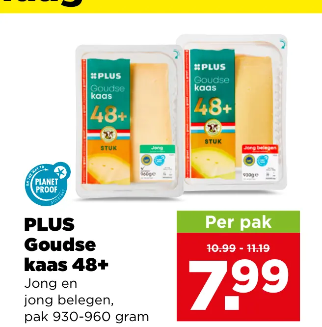 PLUS Goudse kaas 48+