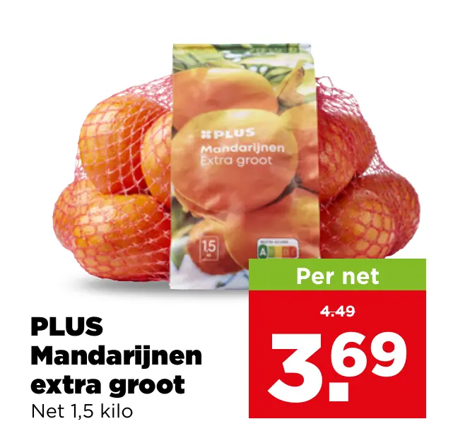 PLUS Mandarijnen extra groot