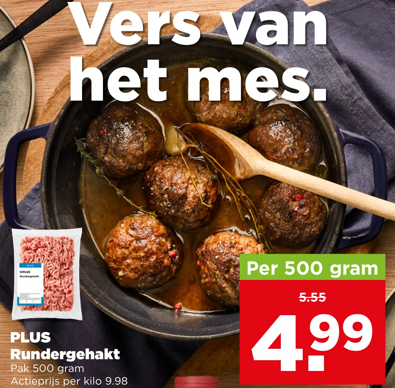 PLUS Rundergehakt