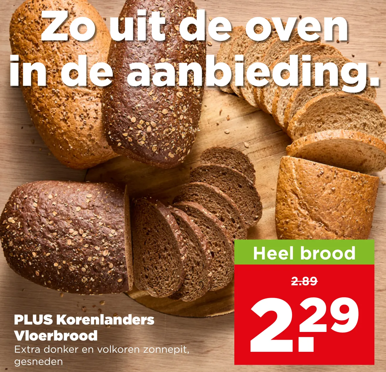 Korenlanders van PLUS Vloerbrood