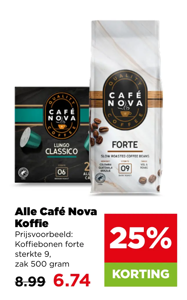 Alle Café Nova Koffie