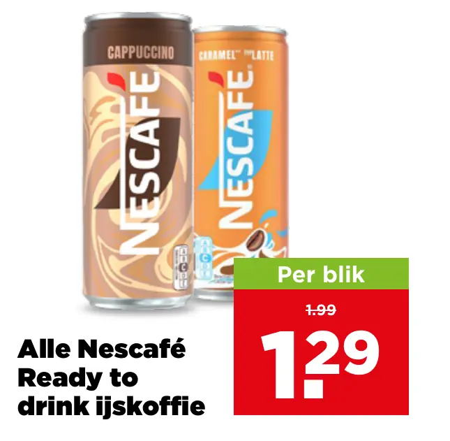 Alle Nescafé Ready to drink ijskoffie