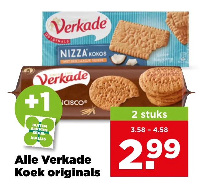 Alle Verkade Koek Originals