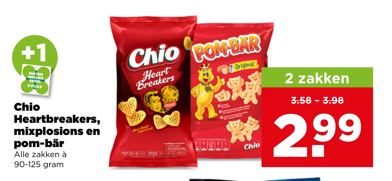 Chio Heartbreakers, mixplosions en pom-bär