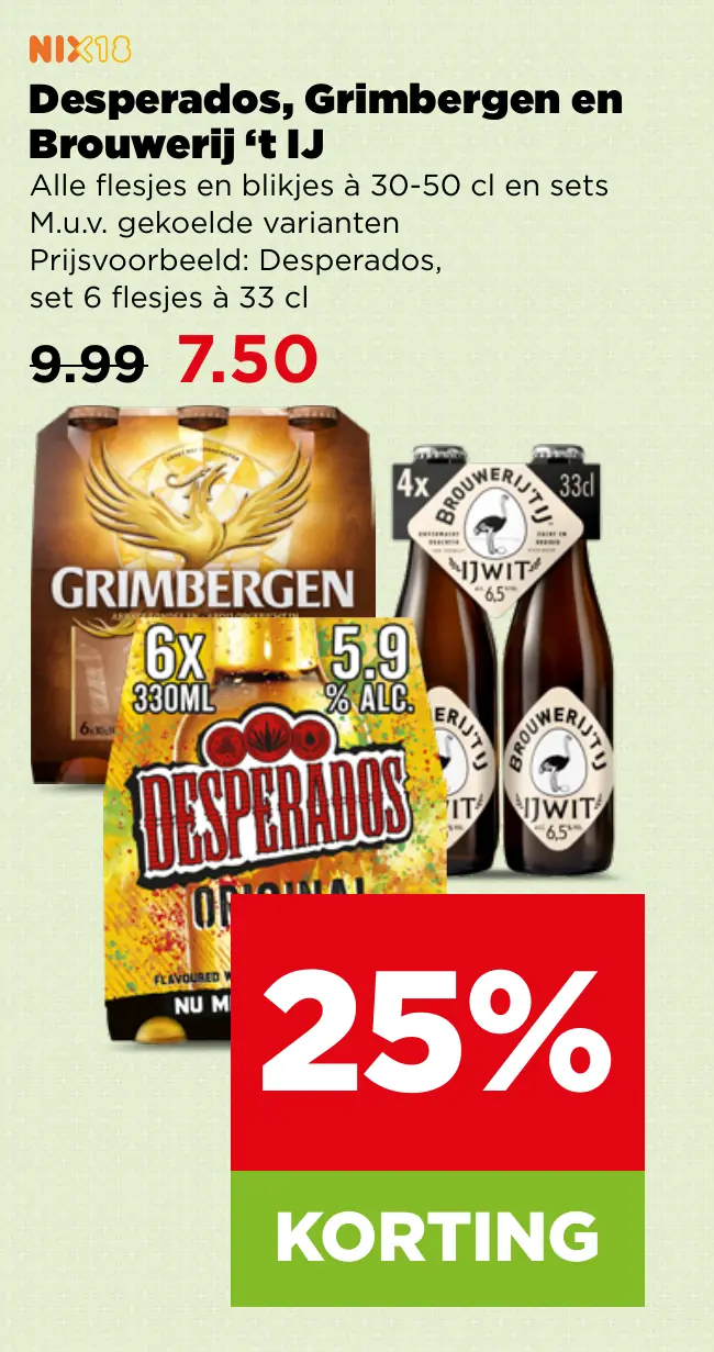 Desperados Grimbergen en Brouwerij 't IJ