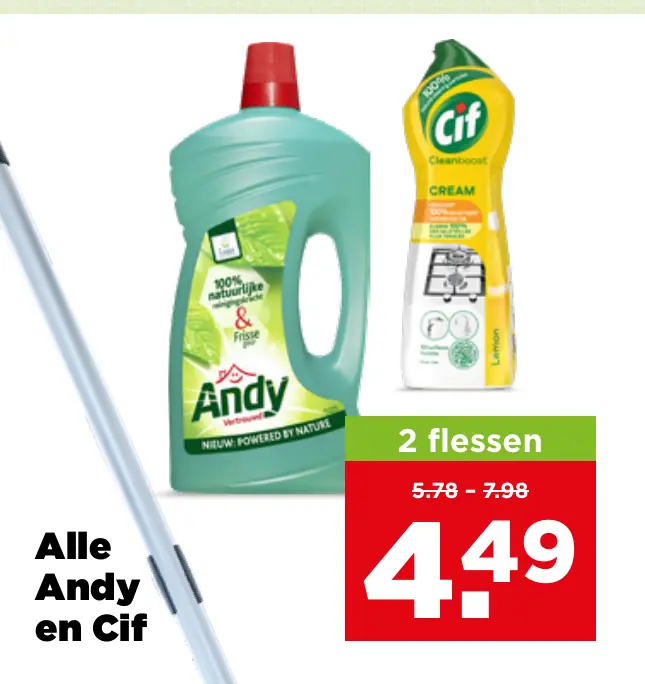 Alle Andy en Cif