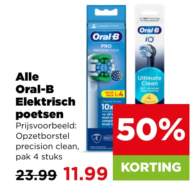 Oral-B Elektrisch poetsen