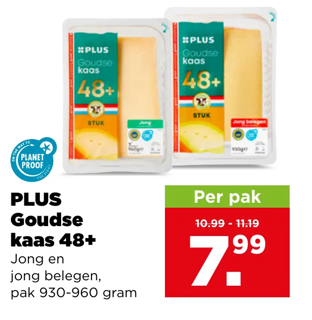 PLUS Goudse kaas 48+