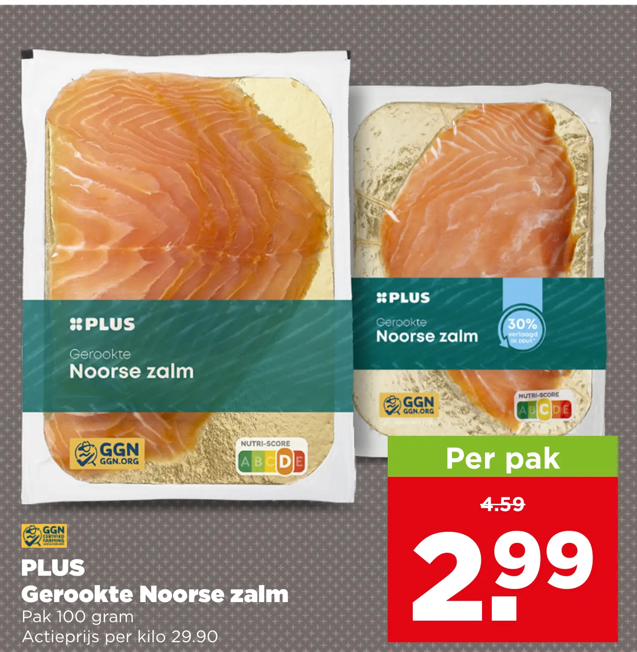PLUS Gerookte Noorse zalm