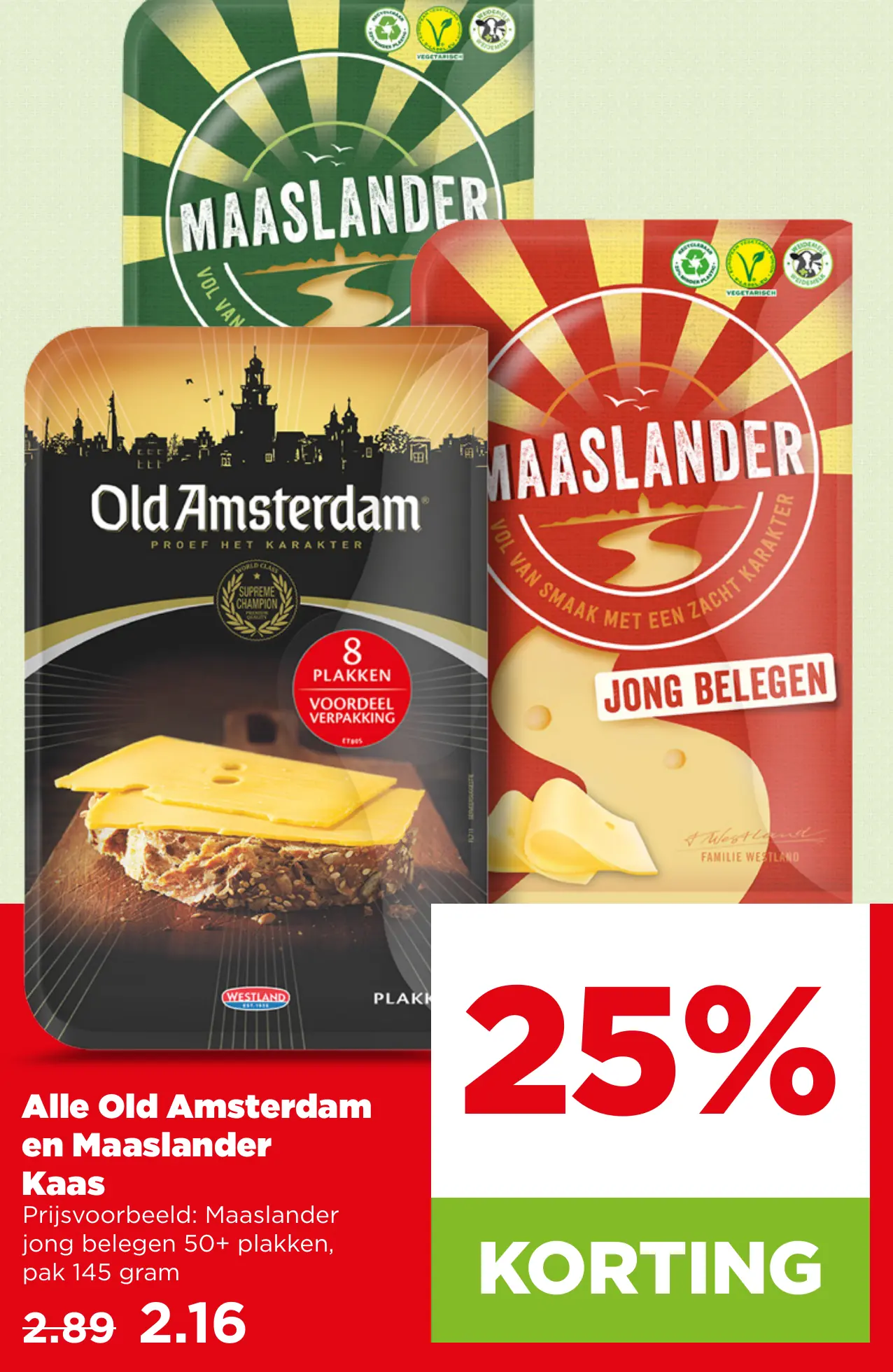Alle Old Amsterdam en Maaslander Kaas