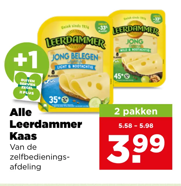 Alle Leerdammer Kaas
