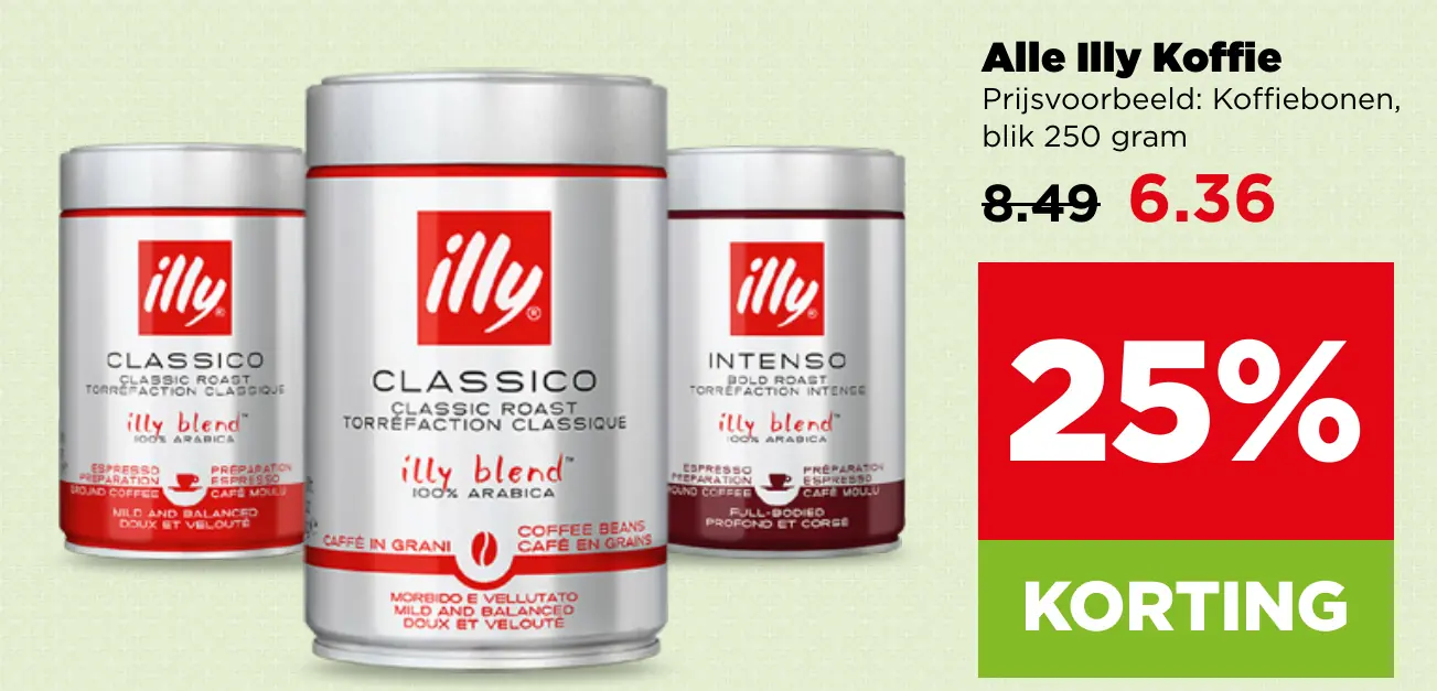Alle Illy Koffie