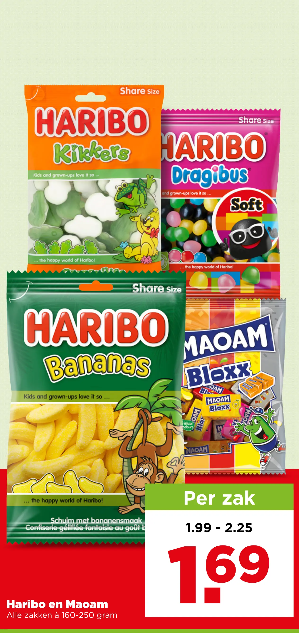 Haribo en Maoam